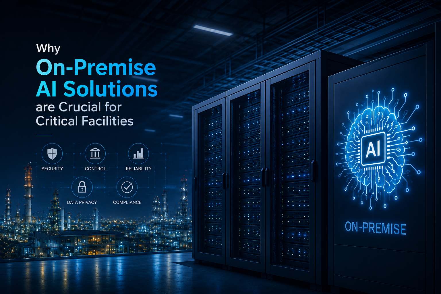 Why On-Premise AI Solutions are Crucial for Critical Facilities